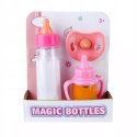 Zestaw magiczne butelki mleko i sok + smoczek do karmienia lalki HX853-1