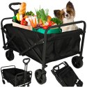 Wózek transportowy LUARO na zakupy plażowy składany 100l