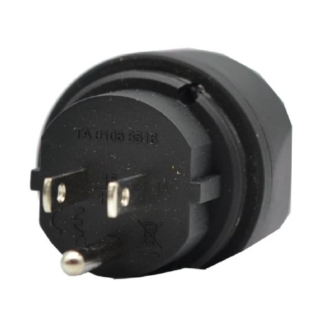 Adapter wtyczka podróżna USA Kanada Meksyk gniazdo Euro czarny Brennenstuhl 1508550
