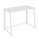 Biurko Komputerowe MAX 1.0 - białe / nogi białe