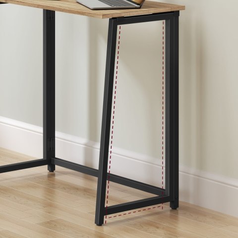 Biurko Komputerowe MAX 1.0 - sonoma / nogi czarne