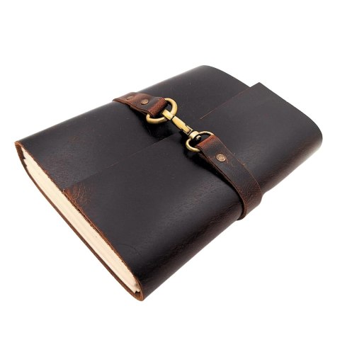 Elegancki Notes Skórzany Retro 200 stron Vintage