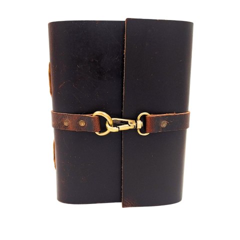 Elegancki Notes Skórzany Retro 200 stron Vintage