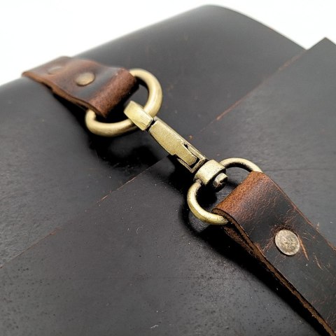 Elegancki Notes Skórzany Retro 200 stron Vintage