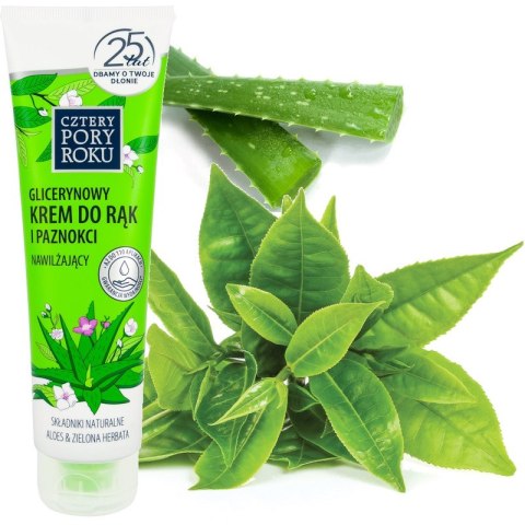 Krem do rąk Cztery pory roku 130ml glicerynowy aloes