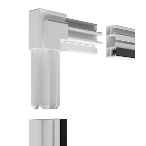 MOSKITIERA OKNO ALU 100X120 BRĄZ PLUS