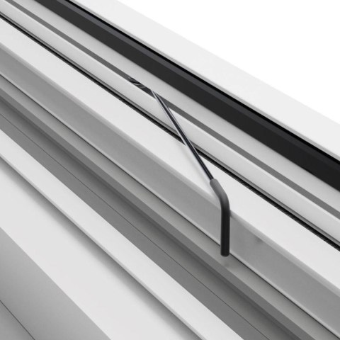 MOSKITIERA OKNO ALU 100X120 BRĄZ PLUS