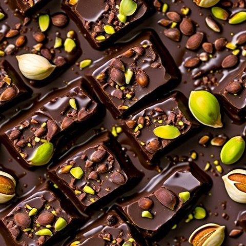 Pielucha wielorazowa dla dorosłych z wkładem - DUBAJSKA CZEKOLADA- Edycja limitowana