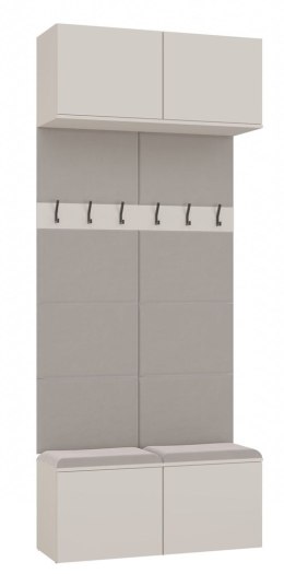 Garderoba Podwójny Wieszak HAGA II 2W KASZMIR BEŻ