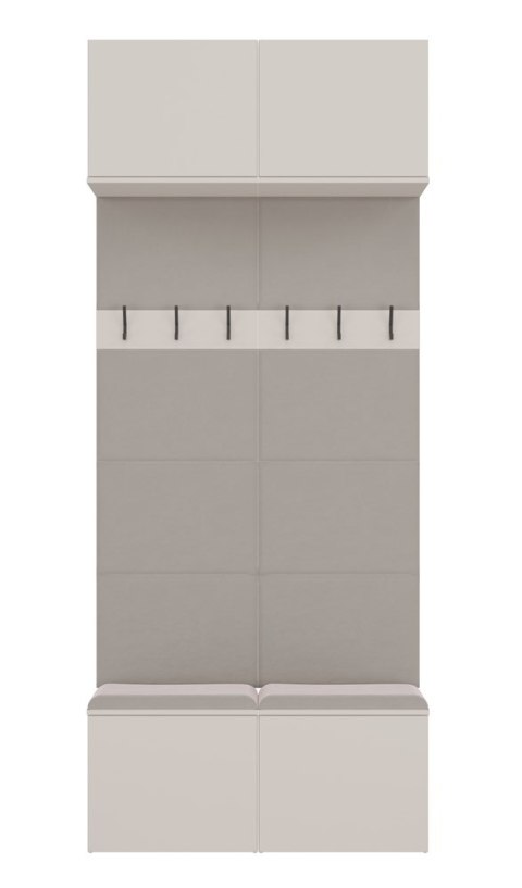 Garderoba Podwójny Wieszak HAGA II 2W KASZMIR BEŻ