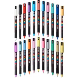 Marker z farbą plakatową Uni POSCA PC-1MR różowy