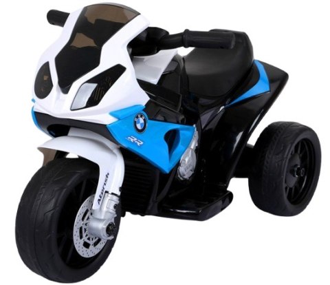 Motorek BMW S1000rr niebieski, motorek na akumulator litowo-jonowy