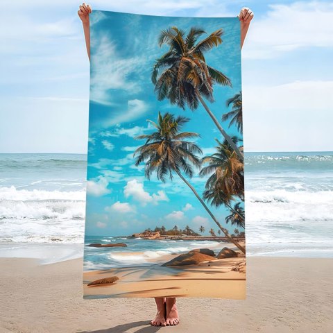 Ręcznik plażowy mikrofibra 100x180 H128