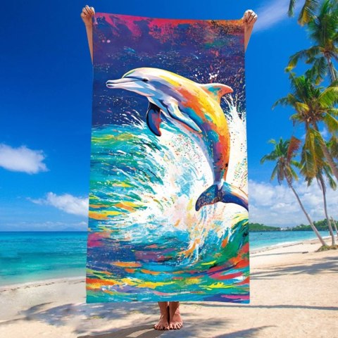 Ręcznik plażowy mikrofibra 100x180 H129