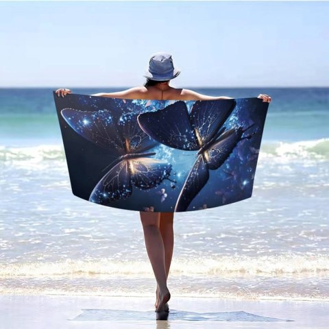 Ręcznik plażowy mikrofibra 100x180 H130