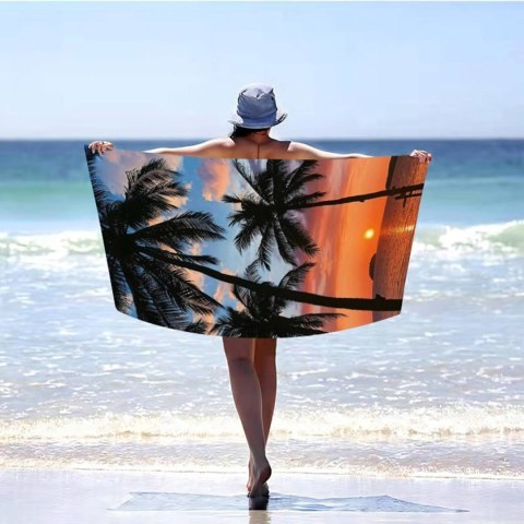 Ręcznik plażowy mikrofibra 100x180 H132