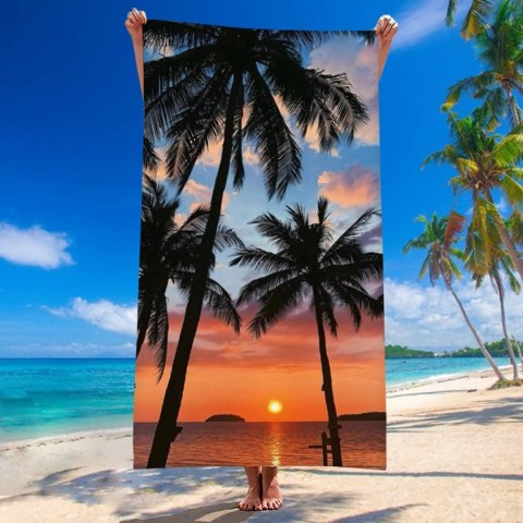Ręcznik plażowy mikrofibra 100x180 H132