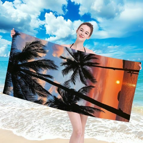 Ręcznik plażowy mikrofibra 100x180 H132
