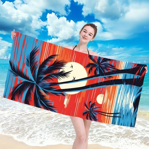 Ręcznik plażowy mikrofibra 100x180 H137