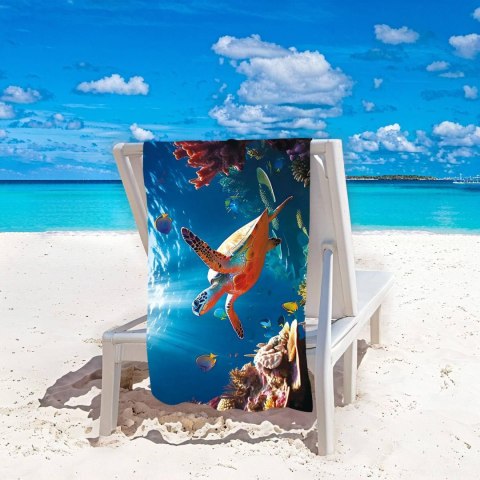 Ręcznik plażowy mikrofibra 100x180 H138