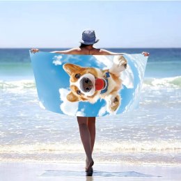 Ręcznik plażowy mikrofibra 100x180 H143