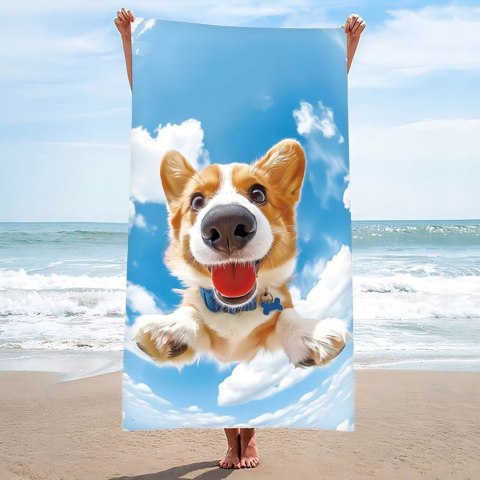 Ręcznik plażowy mikrofibra 100x180 H143