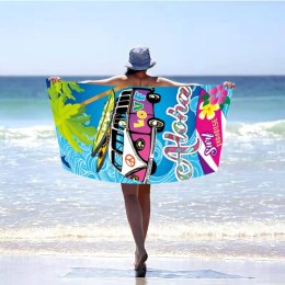 Ręcznik plażowy mikrofibra 100x180 H146