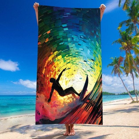 Ręcznik plażowy mikrofibra 100x180 H147