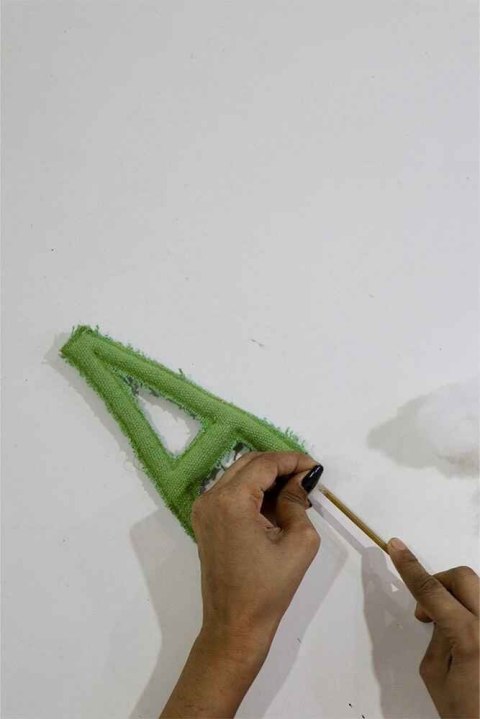 Dywan Bawełniany ABC Kolory i Litery, Ø120 cm, Lorena Canals