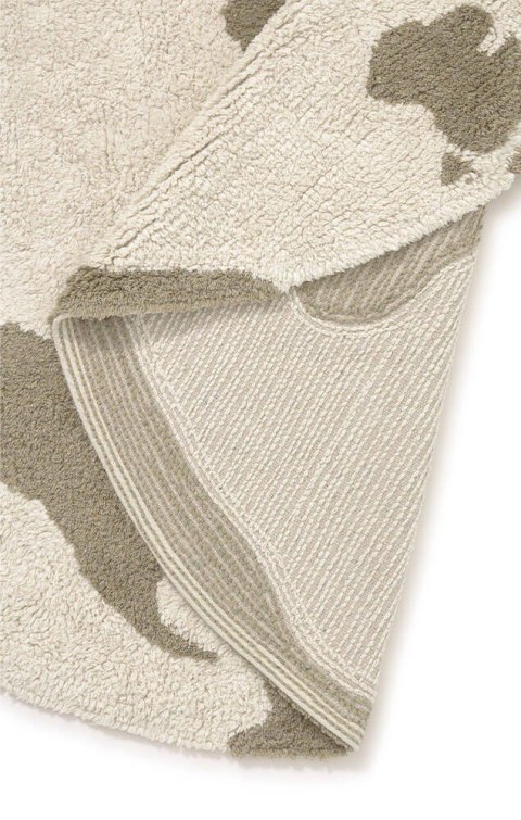 Dywan Bawełniany RugCycled Mapa Świata, Ø 120 cm, Lorena Canals