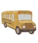 Dywan bawełniany Autobus Szkolny do prania w pralce, Lorena Canals