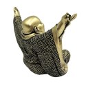 Figurka Buddy - Radosny Budda - Złota Dekoracja - 4406FJH