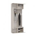 Garderoba Szafa + Wieszak HAGA II 1Sz1W KASZMIR BEŻ