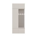 Garderoba Szafa + Wieszak HAGA II 1Sz1W KASZMIR BEŻ