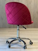 Krzesło obrotowe GLORIA OFFICE WINE VELVET