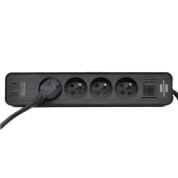 Listwa zasilająca Ecolor 4 gniazda 2 x USB C 1,5 m Brennenstuhl 1153244106