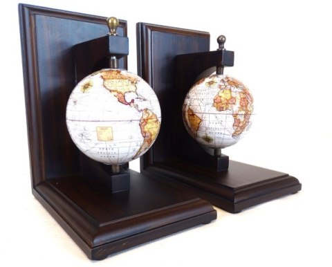 Podpóki książek - bookend globusy NC2677C