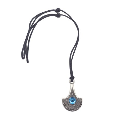 Naszyjnik Zegarek Słoneczny - Nil - Posrebrzany Zamak + Czeski kryształ - NIL33