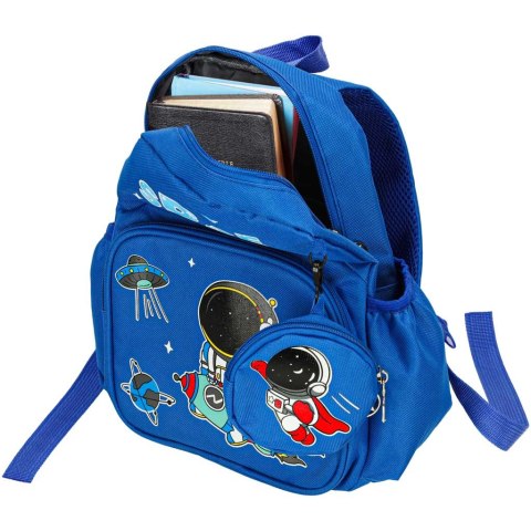 Plecak dla przedszkolaka szkolny dziecięcy astronauta 30x22x11cm