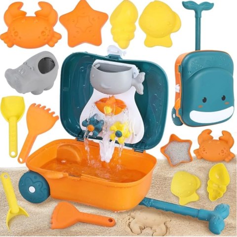 Zestaw do piasku foremki walizka dla dzieci 936-348Z
