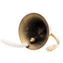 Dzwon Okrętowy Mosiężny Średnica 17,5 cm - Marynistyczna Dekoracja - HB43/7
