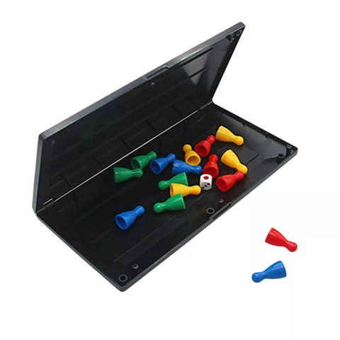 Gra planszowa Chińczyk klasyczna składana plansza pionki kostka 2313