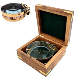 Kompas mosiężny Map Reader w pudełku - NC1087