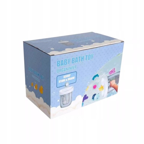 Organizer pojemnik na zabawki do kąpieli siatka przyssawka uchwyt AS-Y2149