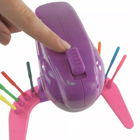 Projektor rzutnik do nauki rysowania mazaki slajdy różowy YM133