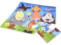Puzzle piankowe ZWIERZĘTA Kolorowa mata dla niemowląt 90x90cm ZA3151