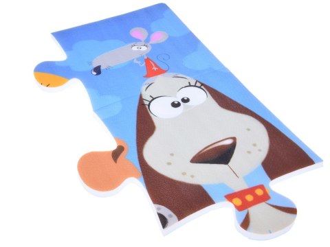 Puzzle piankowe ZWIERZĘTA Kolorowa mata dla niemowląt 90x90cm ZA3151