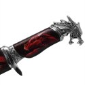 Sztylet dekoracyjny stalowy - Rękojeść smoka - SW-189