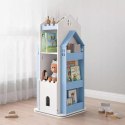 REGAŁ NA KSIĄŻKI OBROTOWY PÓŁKA DOMEK ORGANIZER POKÓJ DZIECIĘCY W360-2