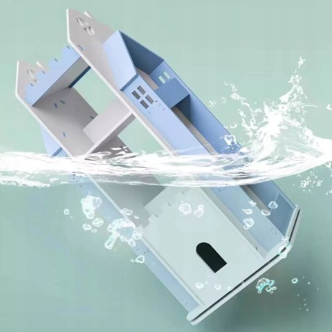 REGAŁ NA KSIĄŻKI OBROTOWY PÓŁKA DOMEK ORGANIZER POKÓJ DZIECIĘCY W360-2